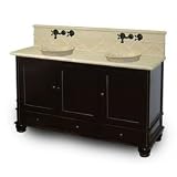 62 Dual bowl Vanity Package