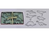 R&M 6-Piece Dinosaur Cookie Cutter Set