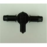 polyethylene hose barbed shut-off valve