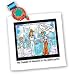 Londons Times Religion Heaven Hell Cartoons - Hooters In Heaven - Quilt Squares