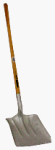Aluminum Square Point Shovels, 13 1/2 x 14 1/2