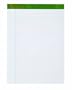 Ampad 20-170 Evidence Recycled Perf 8-1/2x11-3/4 Legal Rule Pads, Margin, White, 50 Shts, Dz.