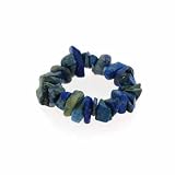Genuine Denim Lapis Chip Stretch Ring