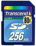 Transcend Ultra Speed - Flash memory card - 256 MB - 80x - SD Memory Card