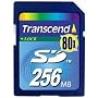 Transcend Ultra Speed - Flash memory card - 256 MB - 80x - SD Memory Card