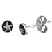 Tiny Sterling Silver Star Stud Earrings