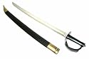 Pirates Sword with Leather Wrap Scabbard