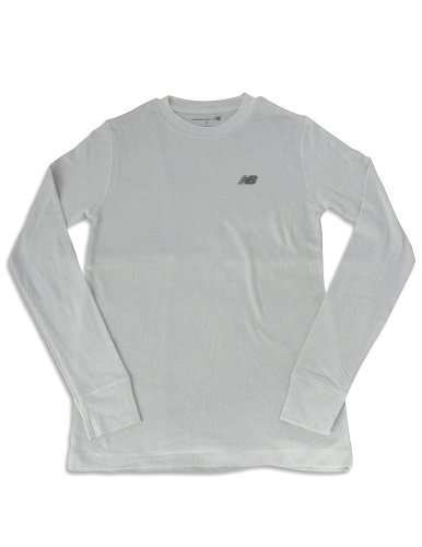 New Balance - Mens Thermal Long Sleeve Crew Neck Top NB00914TH, Desert (Size Medium)