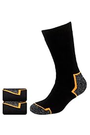 2 Pairs of Workwear Socks with Silver Technology
