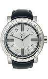 Dolce & Gabbana Genteel Black Leather Silver-Tone Men's Watch #DW0483