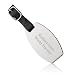 Personalized Silver Luggage Tag with Leather Strap