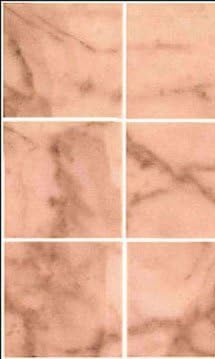 Dollhouse No Wax Marble Floor: Pink