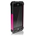 Ballistic SG0926-M365 Screen Guard Casefor iPhone 5 - 1 Pack - Retail Packaging - Black/Hot Pink