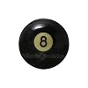 2-1/4" Eight-Ball Replacement Pool Ball