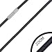 2mm Leather Chain Necklace with Stainless Steel Clasp 19 Length