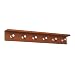 Safco Contempo Wood Wall Rack, 6 Hook, Cherry