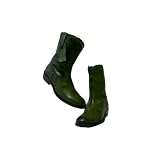 Vagabond Cow Leather Booth Ramona Boots Boots in settler look green