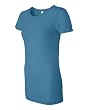 Ladies' Short Sleeve Crewneck Gauze Jersey T-Shirt