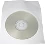 100 Paper CD Sleeves with Window & Flap