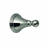Santec 2266KU14 Gunmetal Gray Kriss Single Point Robe Hook from the Kriss Collection 2266KU