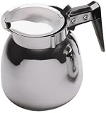 Black 64 oz. Stainless Steel Coffee Decanter