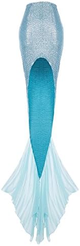Mermaid Tail Skirt, STrATO Swimmable Blue Swimwear Women Dress Perfect for Pool Beach Party