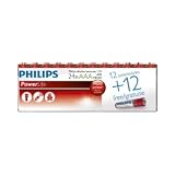 Philips Powerlife LR03 AAA Alkaline (12+12 = 24pk) 12 3024pp,