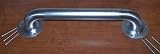 Case of Six (6) 12  Grab Bars-Stainless Steel, Safety Grip  knurled  Textured surface aids in gripping- Flange Type-Double Welded-Case lot packed in hang-bags for resale. Double Welded-Case lot packed in hang-bags for resale.