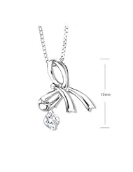 Bow - Diamond And S00217a-18Kw Pendant