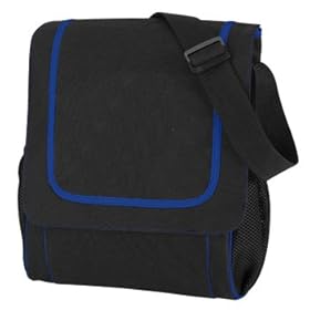  Everyday Compact Carry-all Messenger Bag - Blue