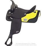 YELLOW ABETTA CROSSOVER RACER ALL AROUND WESTERN SADDLE