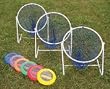 Low Disc Golf Target Sets (Includes 6 Targets and 12 Discs)