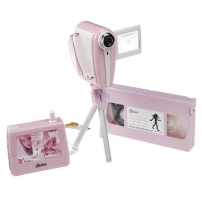 Childrens Toyshop  Toys : Barbie Wireless Video Camcorder