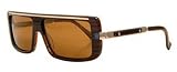 Initium Eyewear British Steel Premium EQ Polarized Square Frame Rock Shades by