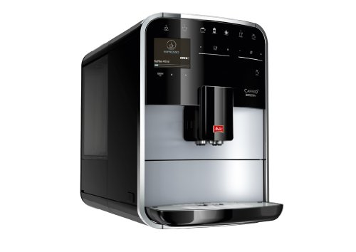 MELITTA® F 731-101 Kaffeevollautomat CAFFEO® BARISTA® T silber One-touch Cappuccino (TFT-Display, 2x135g Bean Select, 15 bar)
