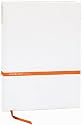 Whitelines Hard Bound A4 Lined Notebook: Supporting your ideas
