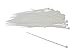Nippon Labs CT-4MINI-NA 4-Inch Mini Cable Ties Natural 100-Pieces/Bag