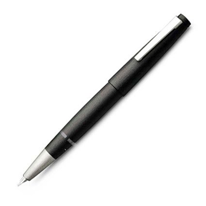 Lamy 2000 Fountain Pen - Black, Extra-Fine Nib L01XF