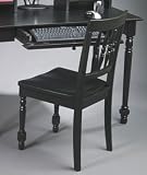 Antiqued Manhattan Chair- Black