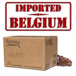 Sephra Belgian Milk Fondue Chocolate, 20lb. Case for Chocolate Fountains by Sephra