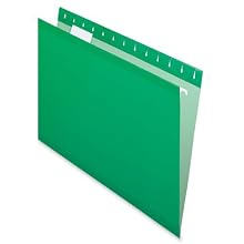 Pendaflex Hanging Folder, Bright Green, 1/5 Tab, Letter, 25 Box, 4152 1/5 BGR