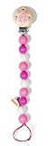 Enlarge toy image: Heimess Pink Soother Chain -  preschool activity for young kids