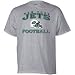 New York Jets Grey Stacked Helmet T-Shirt by Reebok