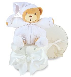 <br />Organic Pure Kaloo Mini Diaper Cake or Baby Shower Centerpiece