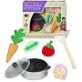 Playskool Rose Petal Cottage Stew & Simmer Veggie Set