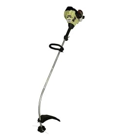 Poulan 25cc 2-Cycle Gas Powered String Trimmer with Curved Shaft #P1500 from Gas String Trimmers
