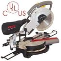 Professional-Grade 10" Compound Sliding Miter Saw with Laser Cut Guide - 15-Amp Motor - CUL Listed