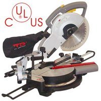 Professional-Grade 10 Compound Sliding Miter Saw with Laser Cut Guide - 15-Amp Motor - CUL... by 