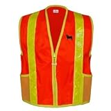 High Visibility Safety Vest Pug Black