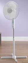 Luxury Remote Control 16" 3-Speed Oscillating Pedestal (stand) Fan